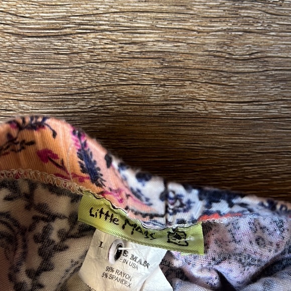 Little Mass Paisley Multi Color Flare Pants size 6X New!! - Picture 4 of 7